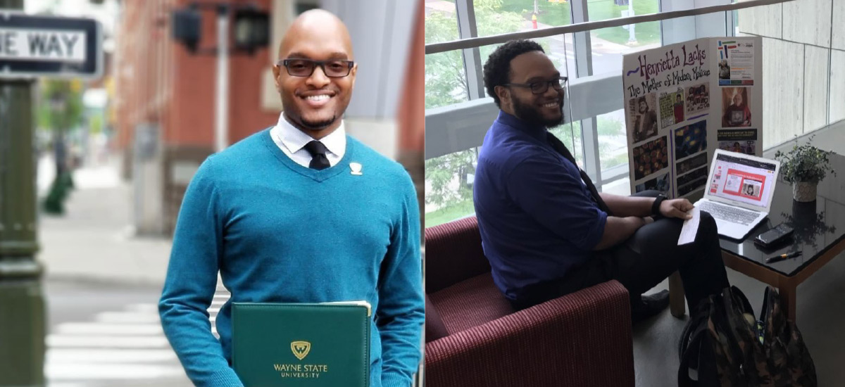 Twin brothers Jerry (left) and Lewis (right) Graham are among the hundreds of aspiring doctors who have launched their professional medical careers through Wayne State University’s Post Baccalaureate Program