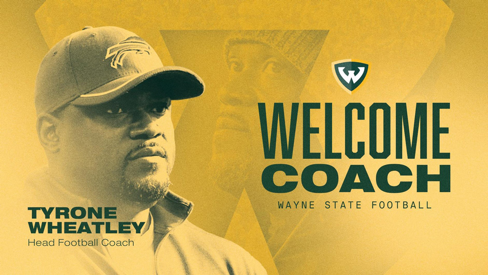welcome coach graphic with Tyrone Wheatley headshot